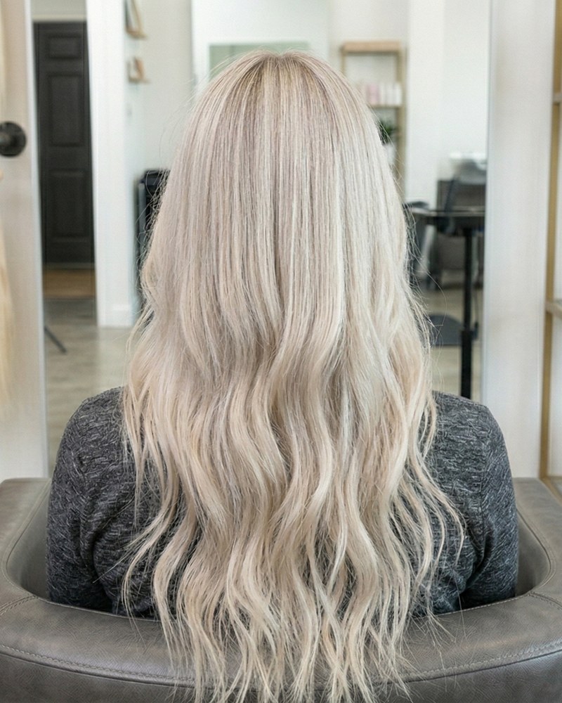 Hair before WYWA Lux straightener